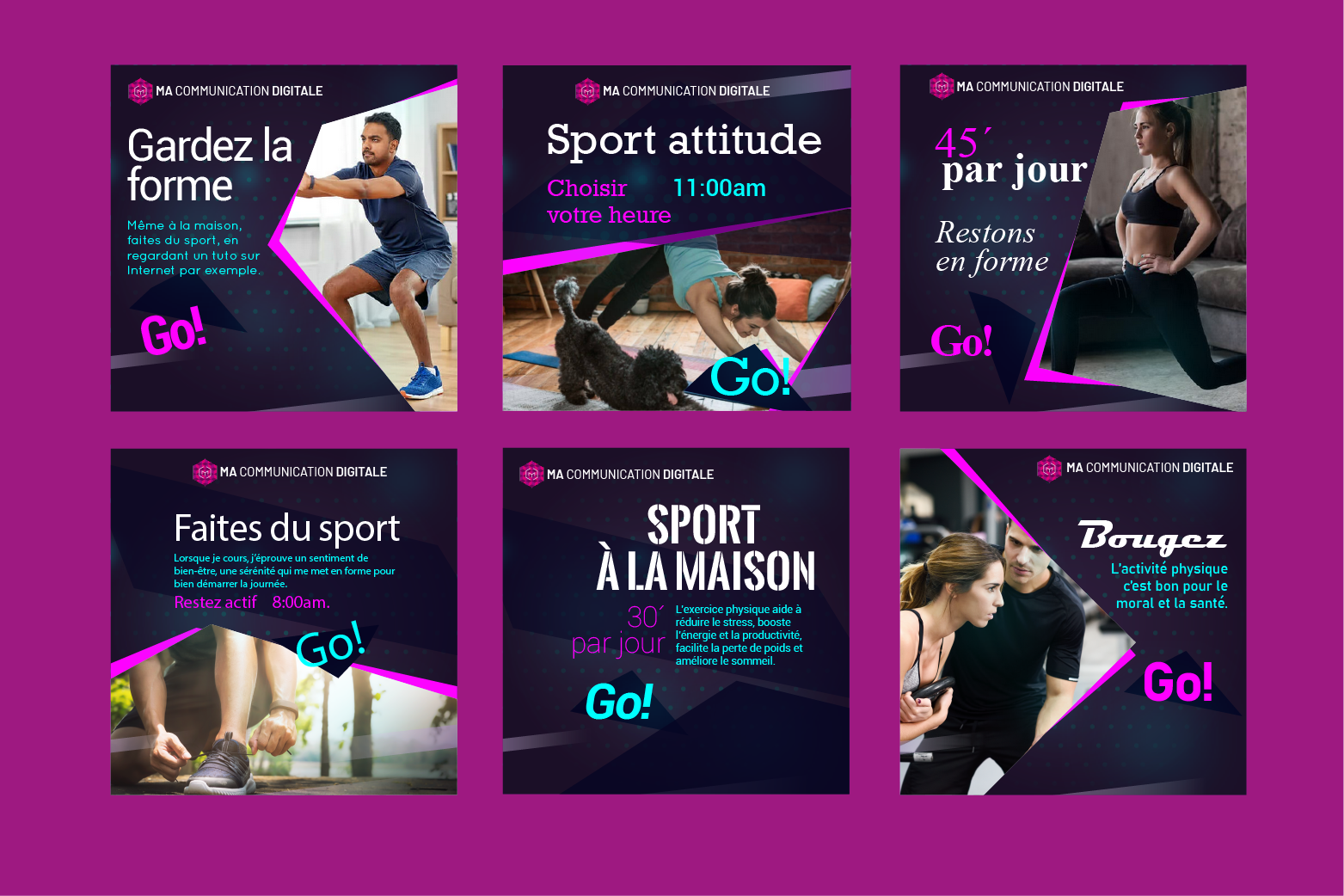 Campagne publicitaire – Sport