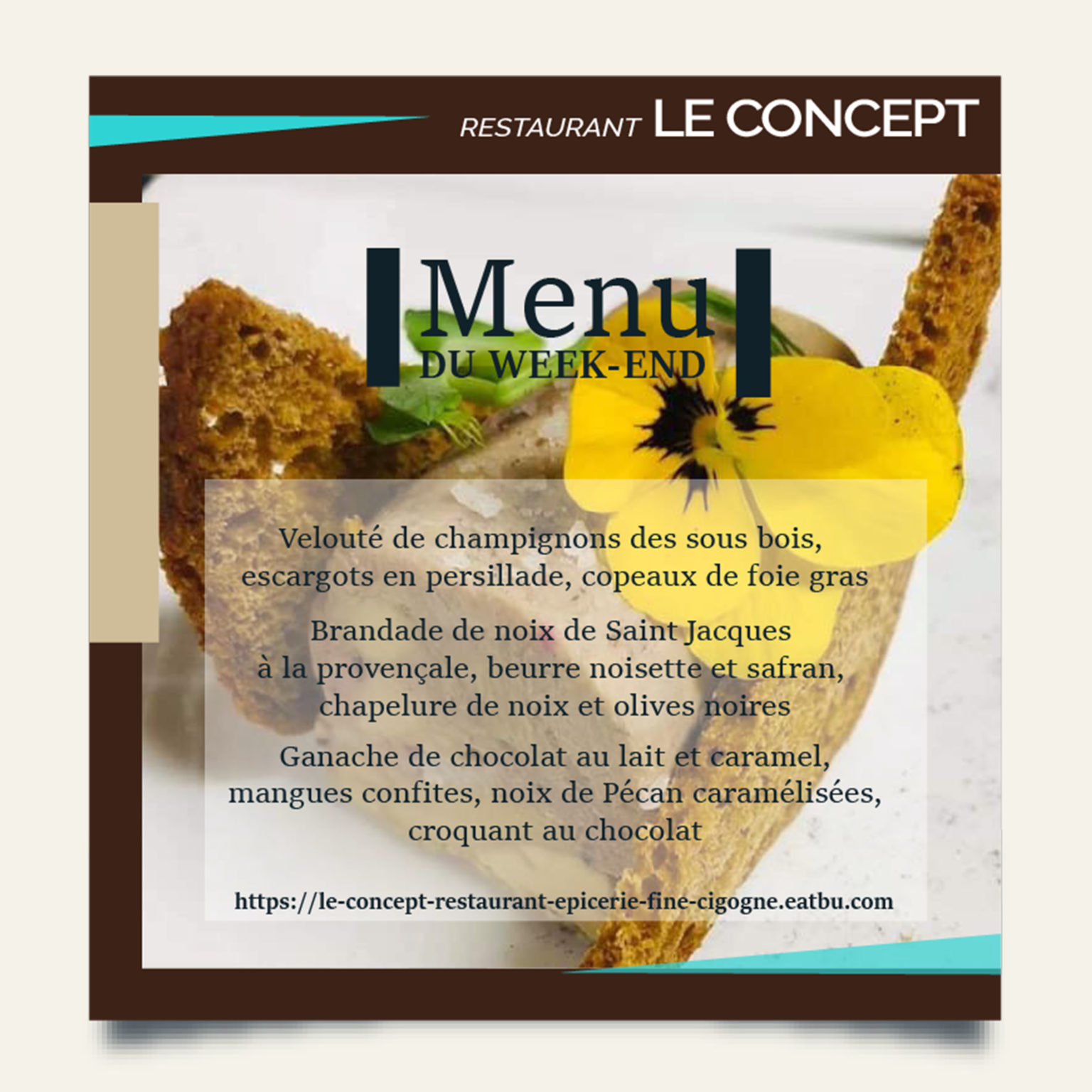 Campagne publicitaire pour un restaurant  Ma Communication Digitale