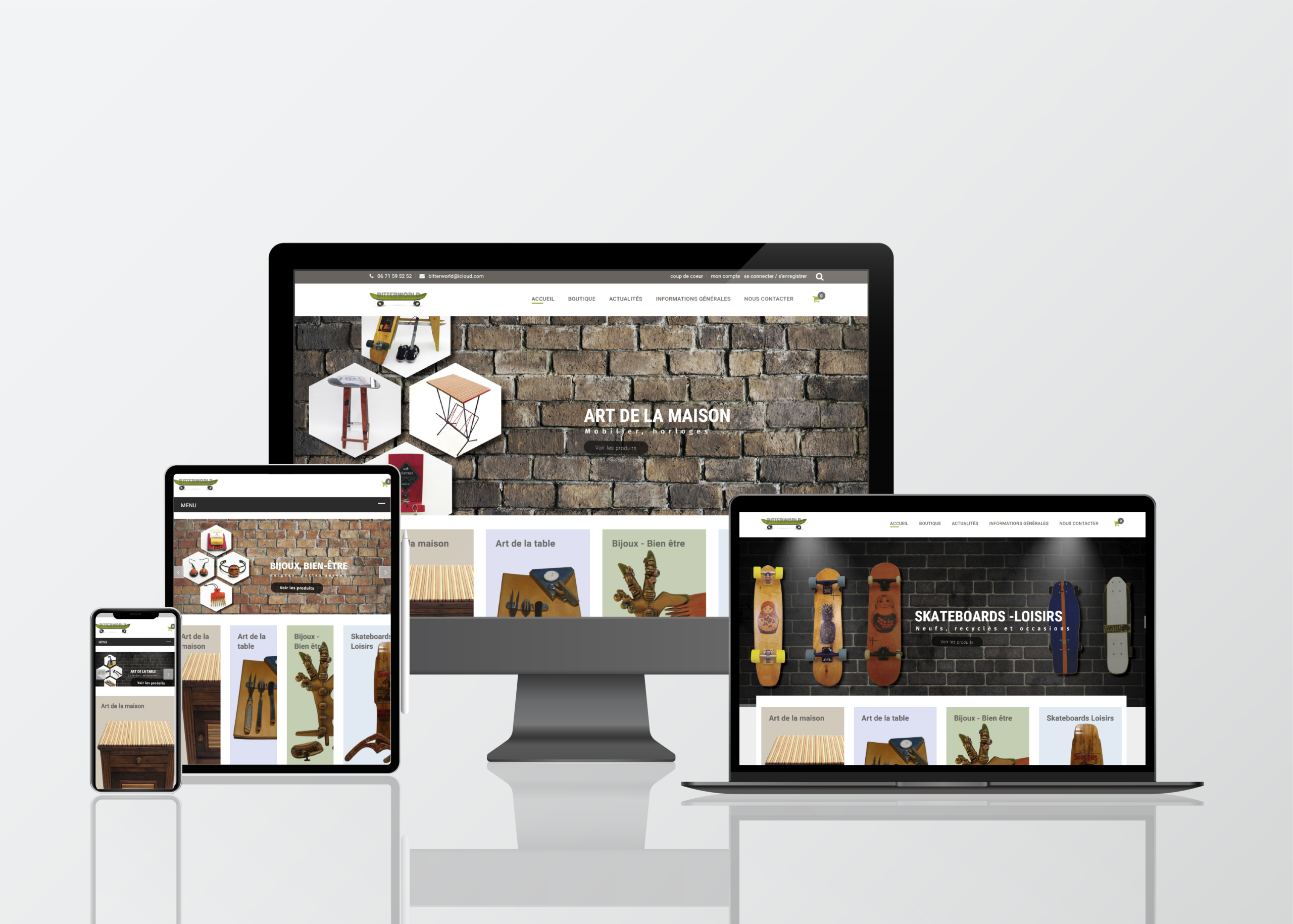 Site e-commerce Bitterworld