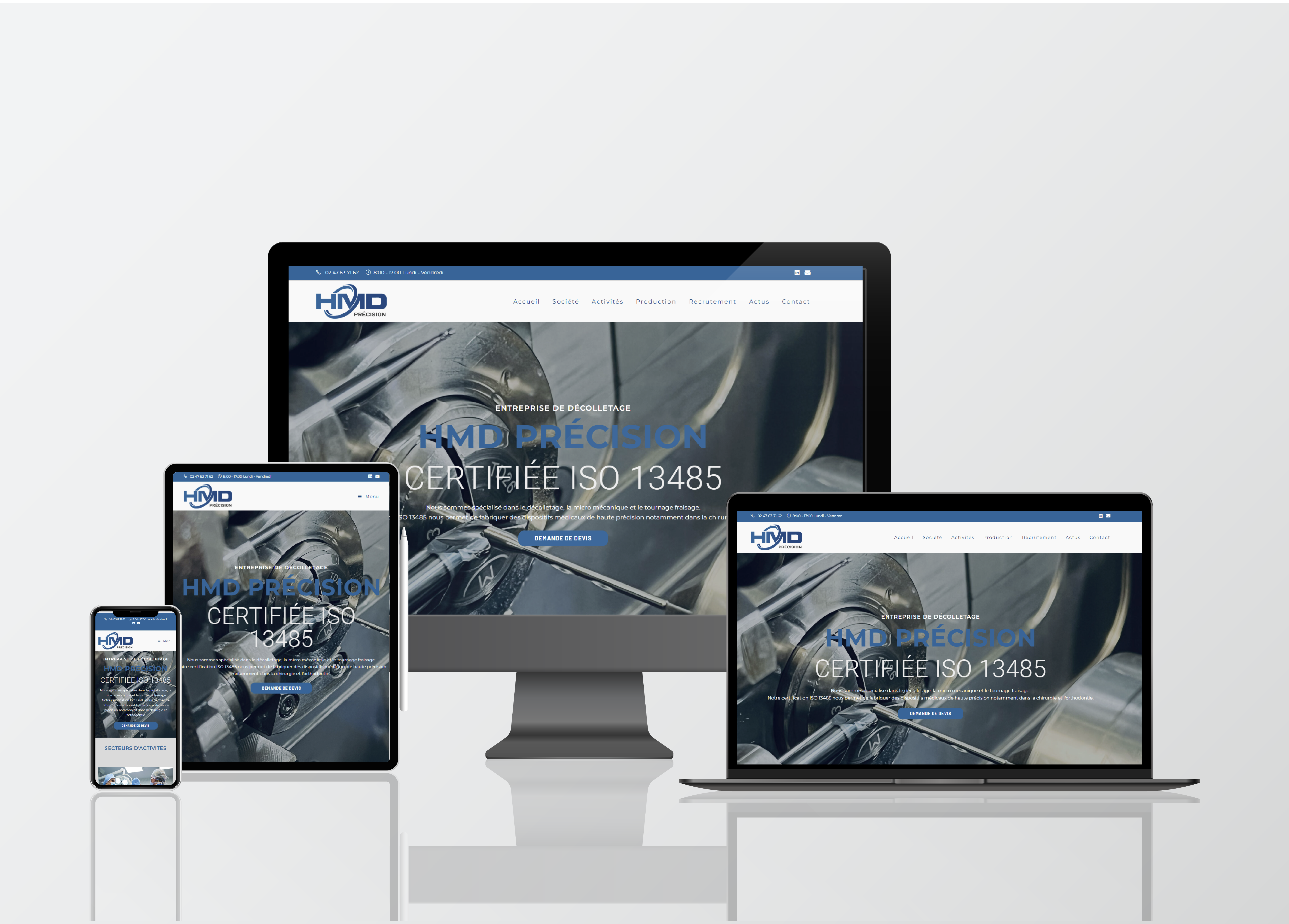 Site internet HMD précision