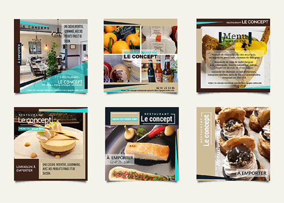 Campagne publicitaire - Restaurant