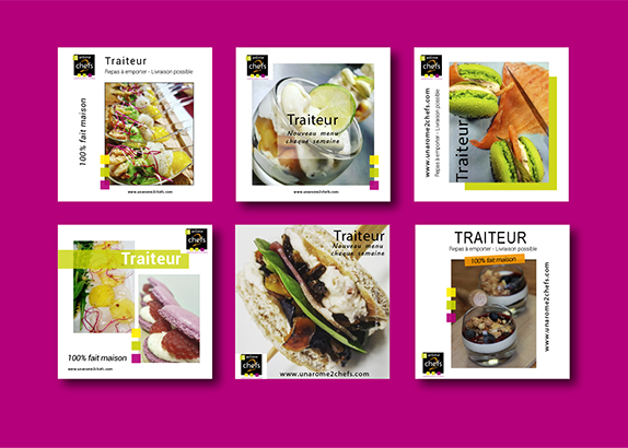 Campagne publicitaire - Traiteur