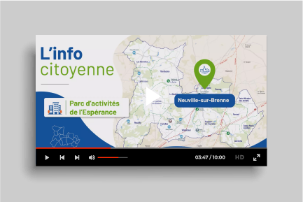 Vidéo, le parc de l'Espérance à Neuville-sur-Brenne
